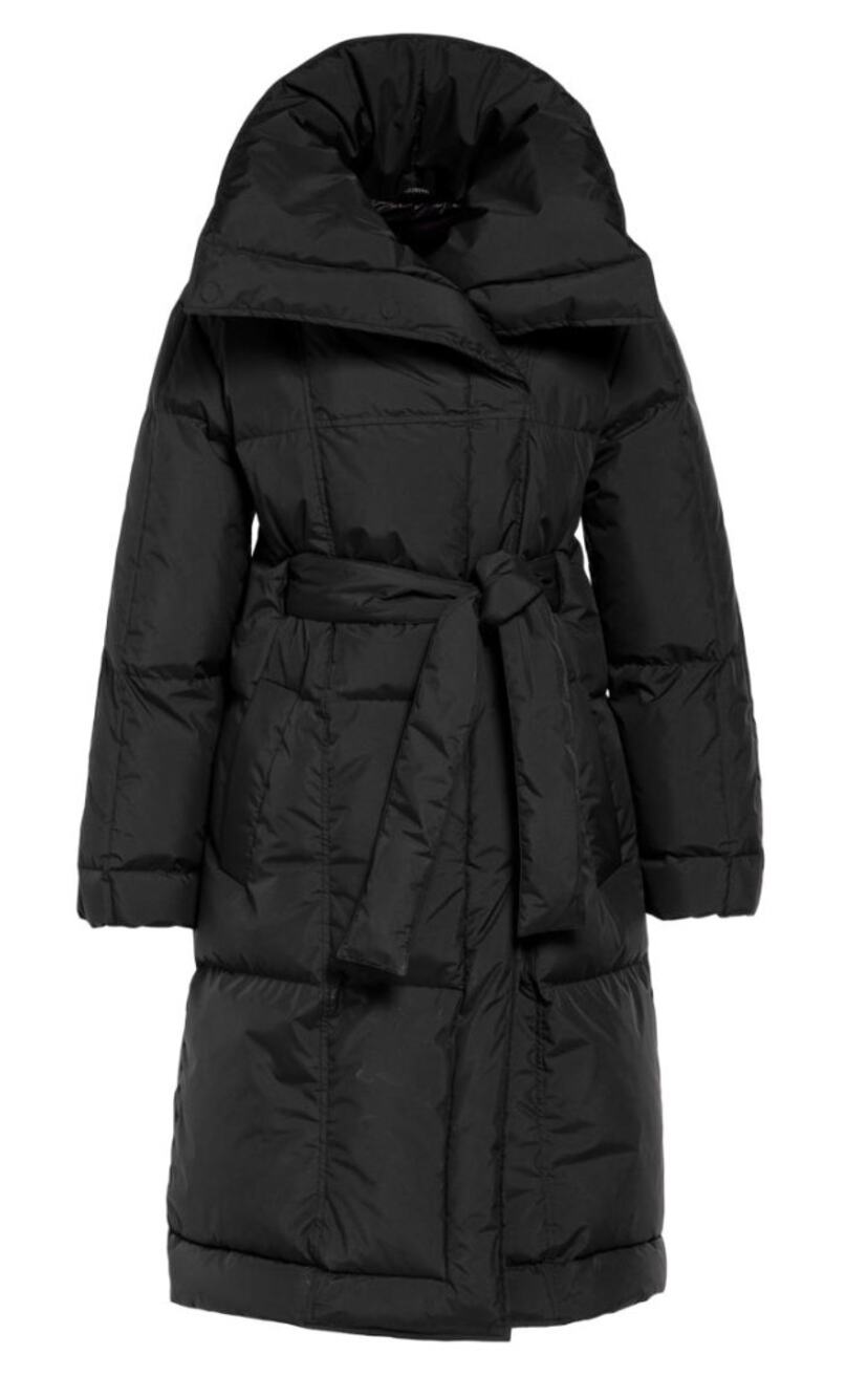 Goldbergh Senner Padded Relaxed-fit Shell-down Jacket In Black size 6